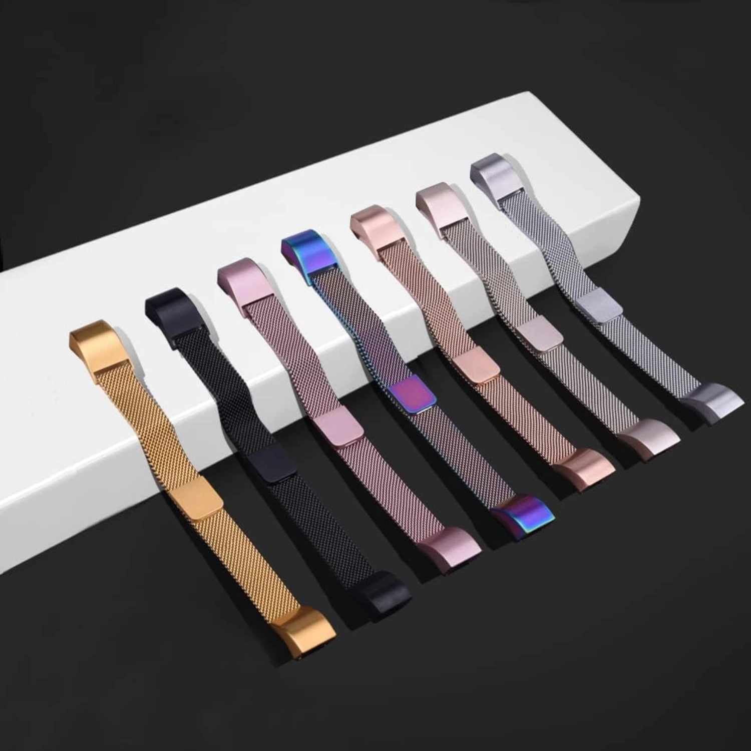 Upgrade your workout with Vancle's top-tier stainless steel loop mesh bands for an unparalleled fitness experience. Elevate your