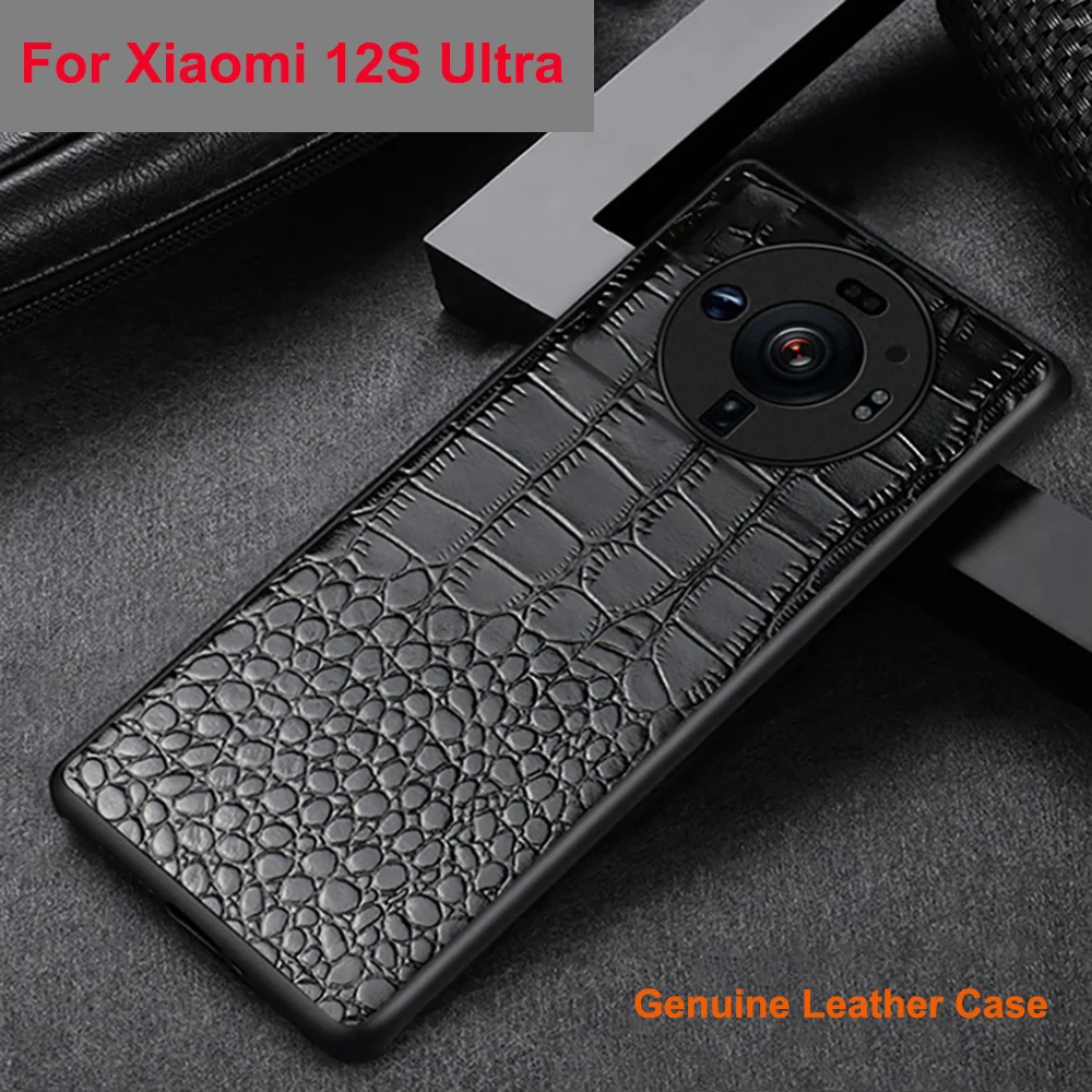 

Роскошный чехол для Xiaomi 12 S Ультра чехол задняя крышка чехол из натуральной кожи Мягкий чехол для Xiao mi 12 S Ультра чехол для Xiaomi 12 S ультра
