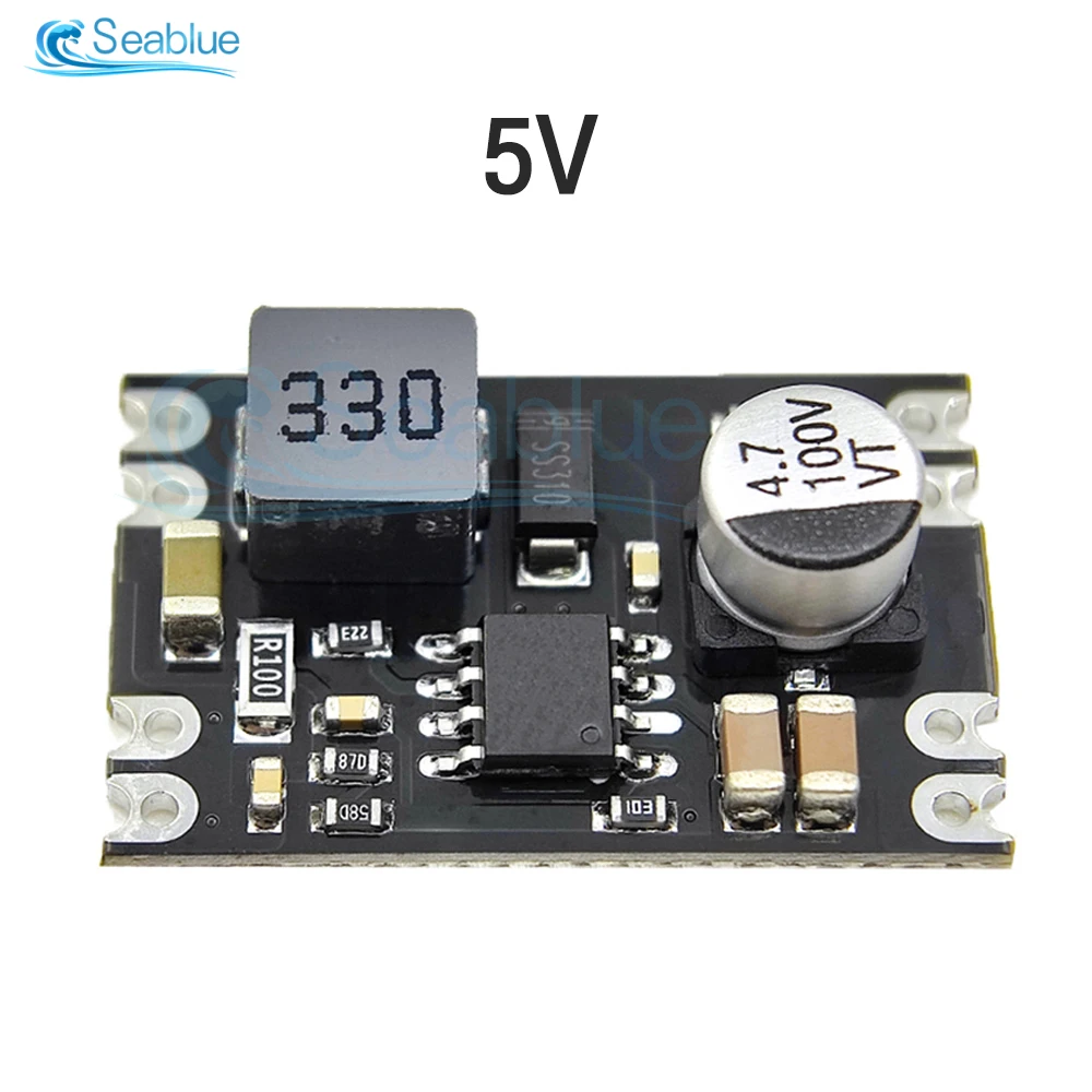 Adjustable Voltage Regulator Power Module - DC 7-100V to 5V/9V/12V/24V, 2A Step Down Converter