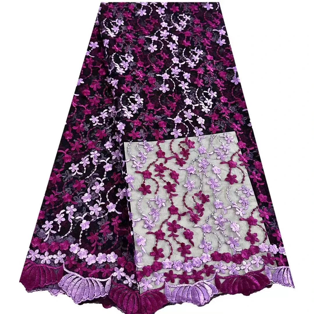 

Новое трехмерное цветное мозаичное вышитое водорастворимое кружево, Африканское высококачественное модное платье чонсам