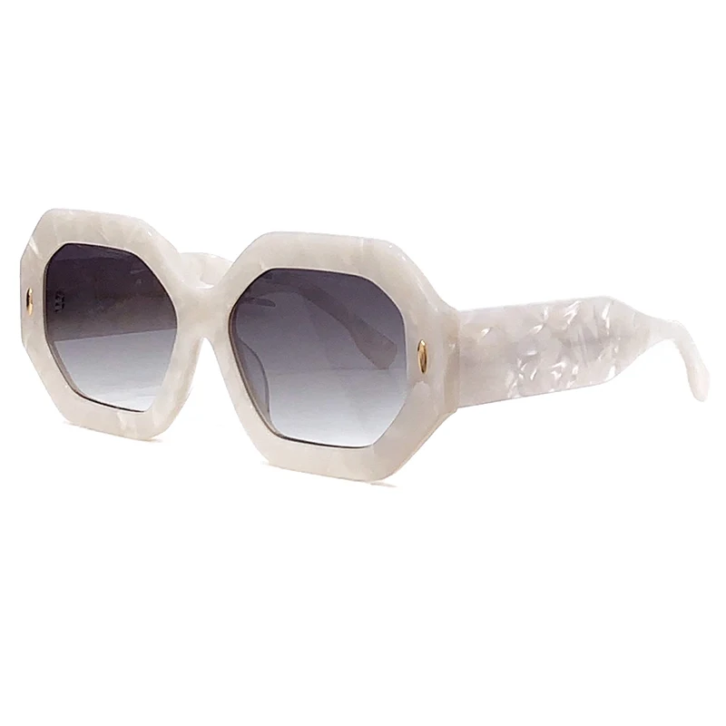 

Sunglasses For Men Women Irregular High Quality Brand Design Eyewear Vintage Gradient Lenses UV400 Oculos De Sol