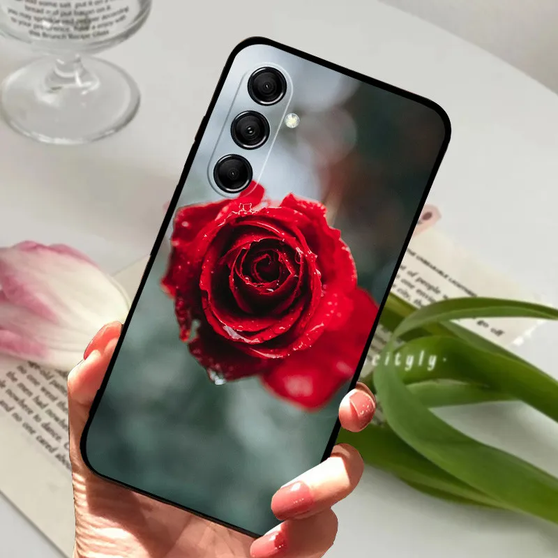Painted TPU Soft Silicone Black Case - Stylish Bumper Protection