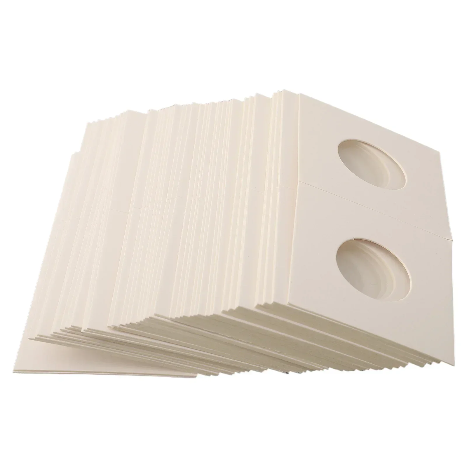 50PCS 12 Sizes Coin Holders Stamp Coin Collection Cardboard Storage Square Cardboard Box Case Album Collection Storage