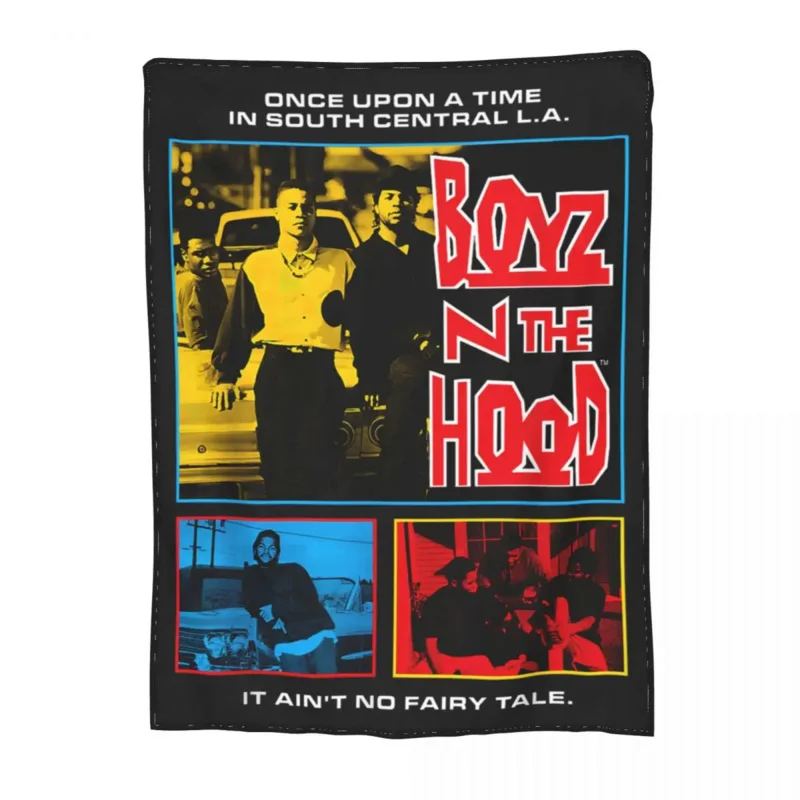 

Boyz N The Hood South Central Classic Film Merchandise Blanket Fleece Decoration Bed Throw Blankets Relax Warm