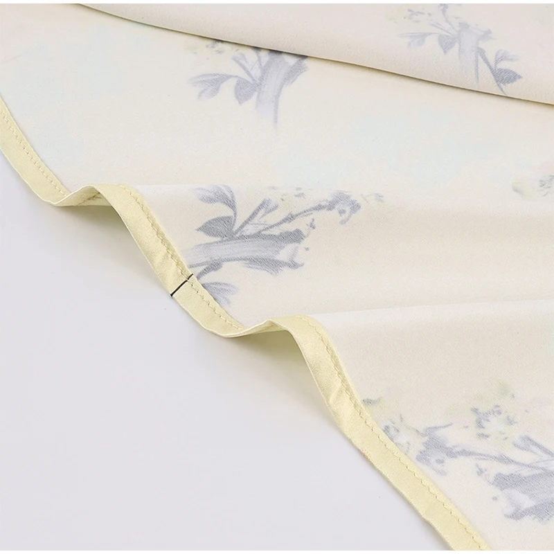 Damen Maxikleid mit Blumenmuster, Spitzeneinsatz, V-Ausschnitt, Schnürung, ärmellos, Freizeitkleid 2026, Urlaub, Streetwear, Damenrobe – Detail 3