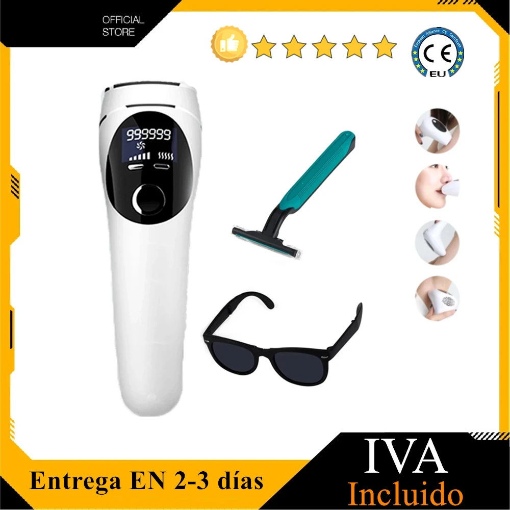 Professional Ipl Laser Epilator Women Laser Hair Removal Female Pressed