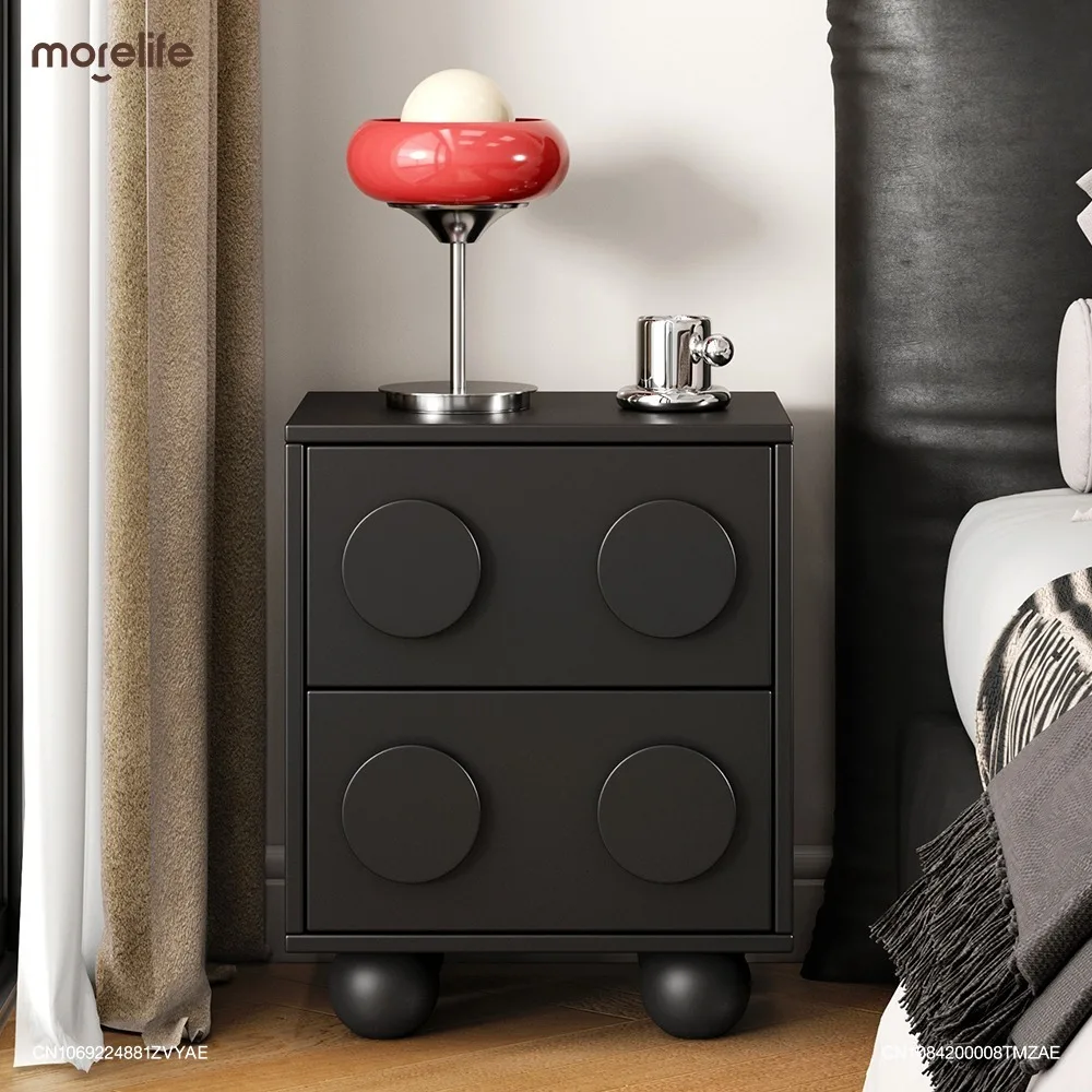 

Роскошный прикроватный столик в американском стиле в стиле ретро, креативный шкаф с кромкой для дивана, французские современные минималистичные прикроватные Шкафы для спальни K01