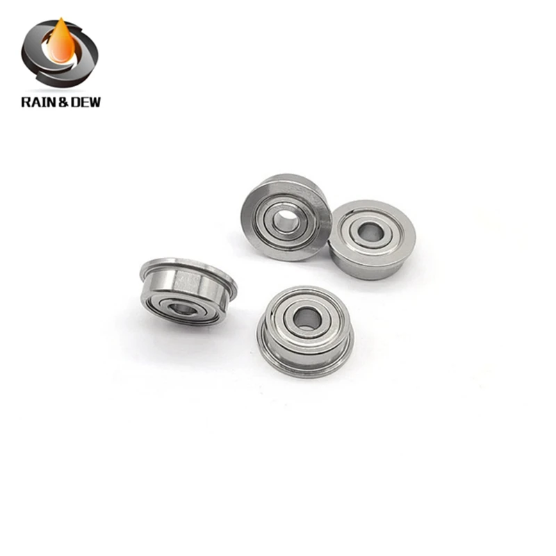 Flange Bushing Ball Bearings 10PCS F623ZZ 3X10X4 mm Bearing F604ZZ F605ZZ F606ZZ F608ZZ F623ZZ F624ZZ F625ZZ F626ZZ F635ZZ