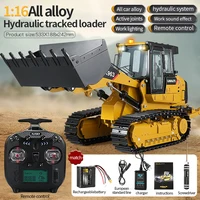 RTR KABOLITE K963 RC Hydraulic Loader 1/16 Remote Control Metal Machine Construction Vehicles Model with Light System RC Toys 1