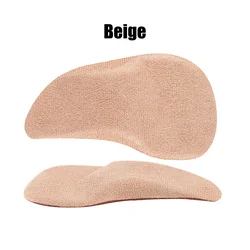 Women's Orthopedic Silicone Gel Arch Support Insoles for Flat Feet and Plantar Fasciitis Pain Relief (Beige)