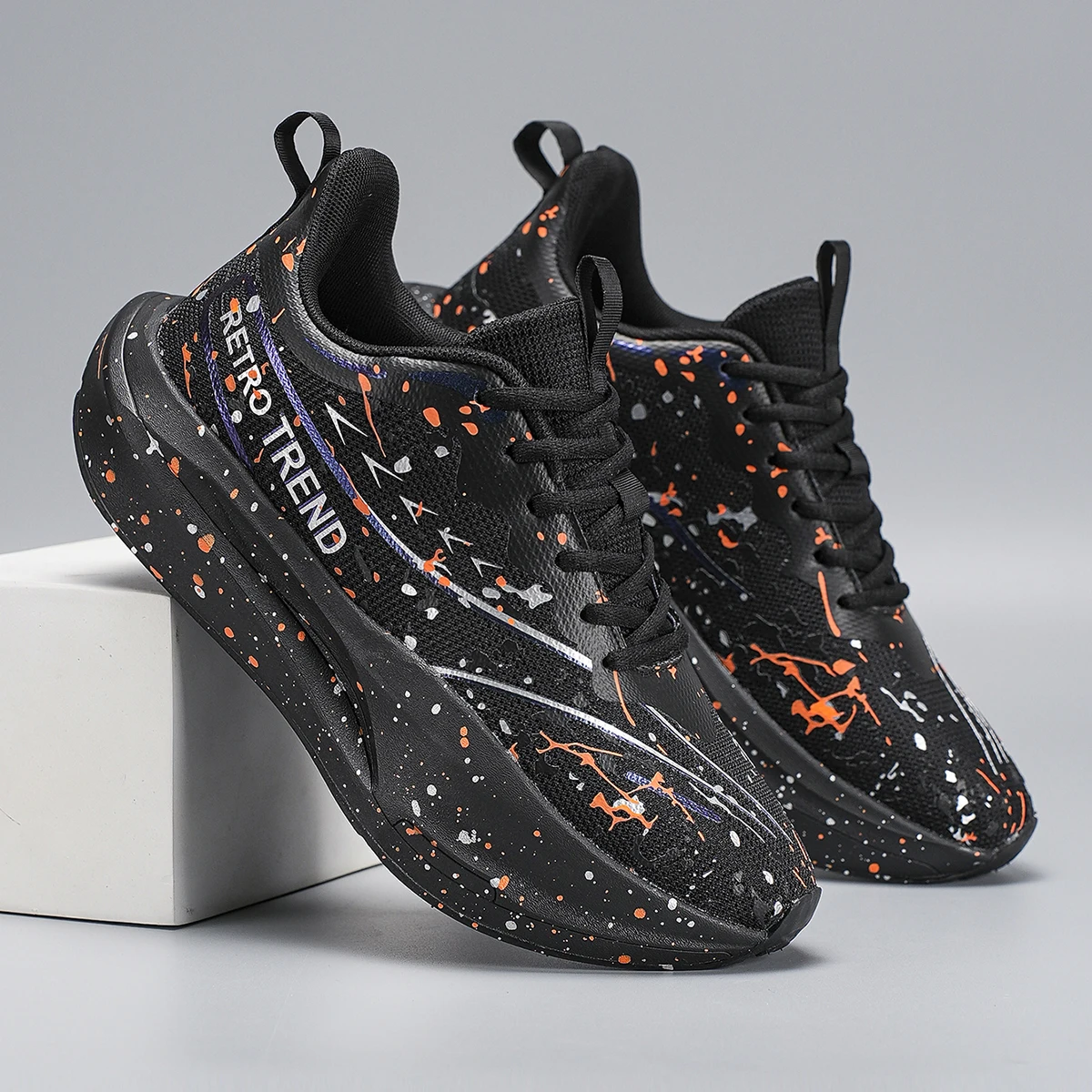 Marathon-Laufschuhe mit Carbonplatte, große Größe 48, für Herren, atmungsaktiv, leicht, bequem, für Damen, sportliche Outdoor-Sneaker – Detail 22