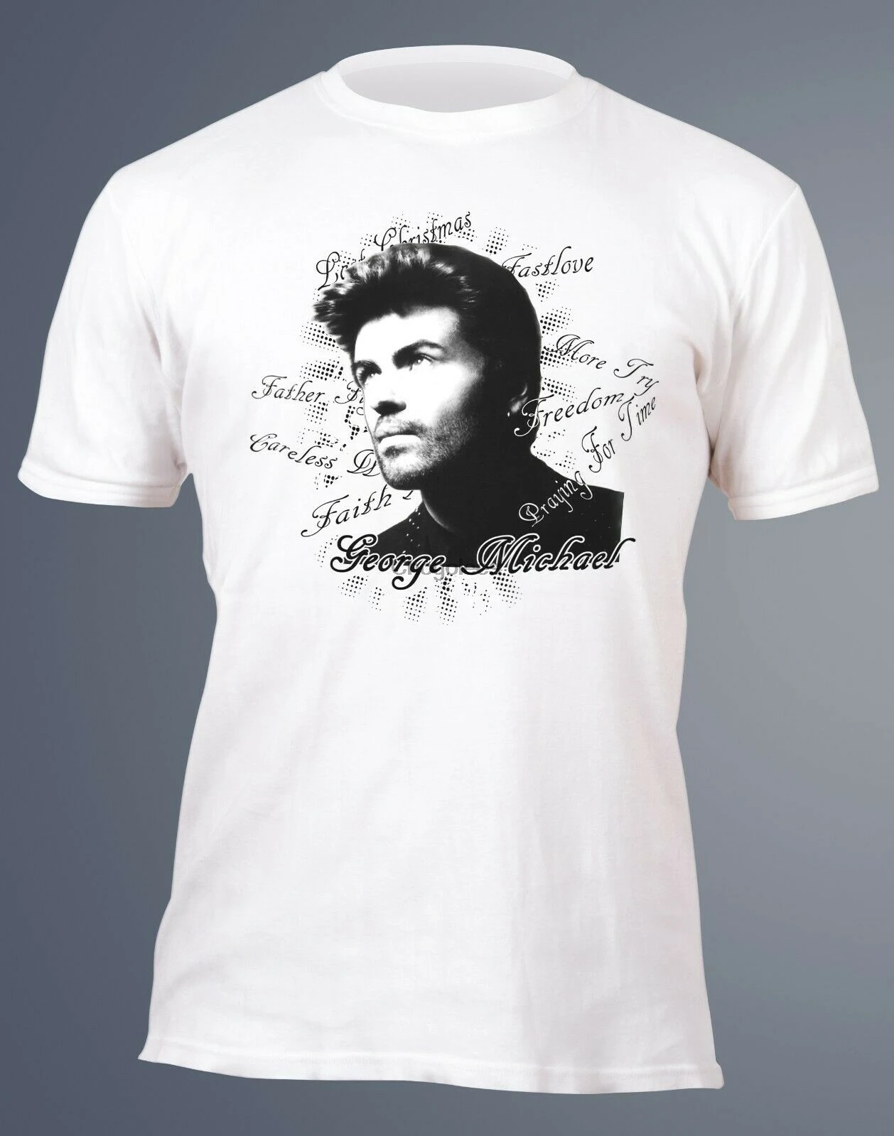 george michael fast love t shirt
