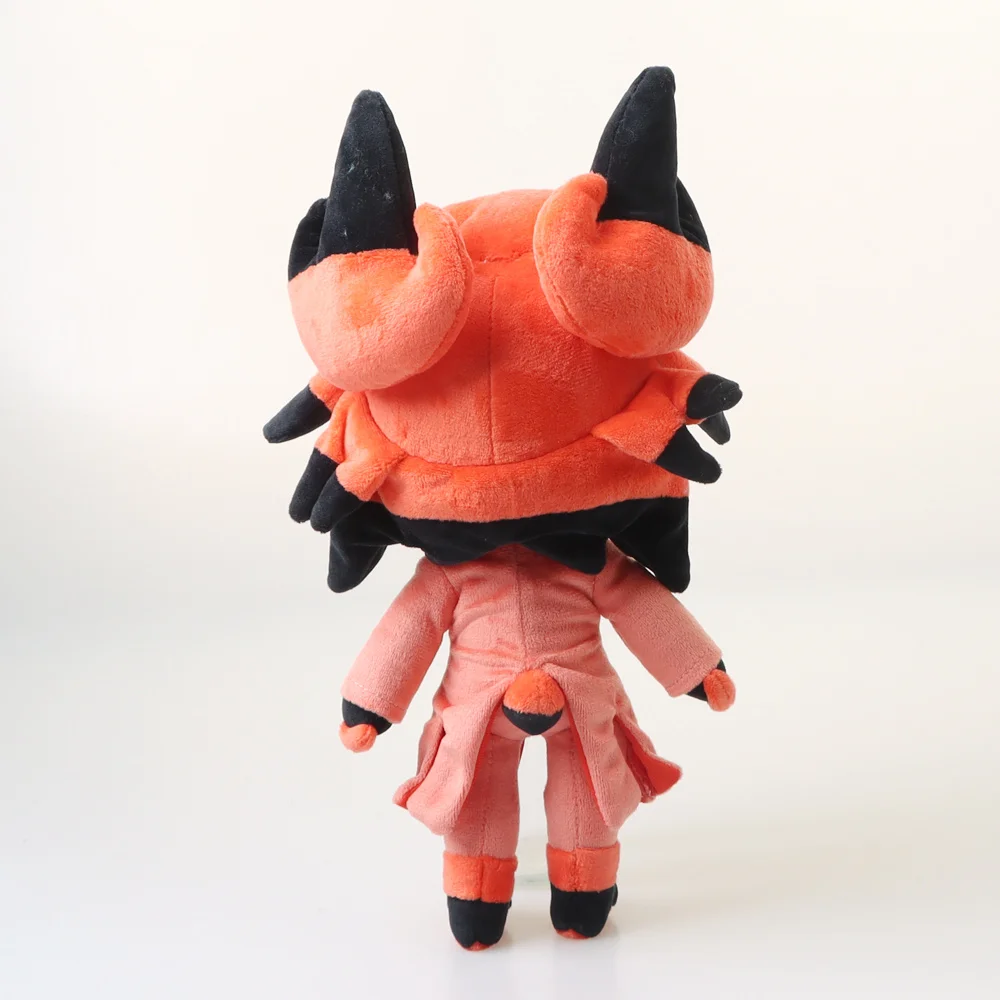 Plush Doll 30CM Alastor Plush Toys Hazbined Hotels Soft Animal Stuffed Doll Cute Plushie Figure Toys Hells Children Kids Christmas Gift