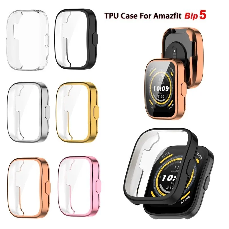 Watch Screen Protector Case TPU For Huami Amazfit Bip5