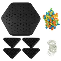 Chain Triangle Chess Game Triggle Rubber Band Game Educational Interactive Game Battle Set for Family Party Gifts 1