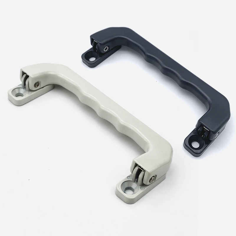 Foldinghandlealuminumalloyautomaticreturnspringtoolboxdrawer