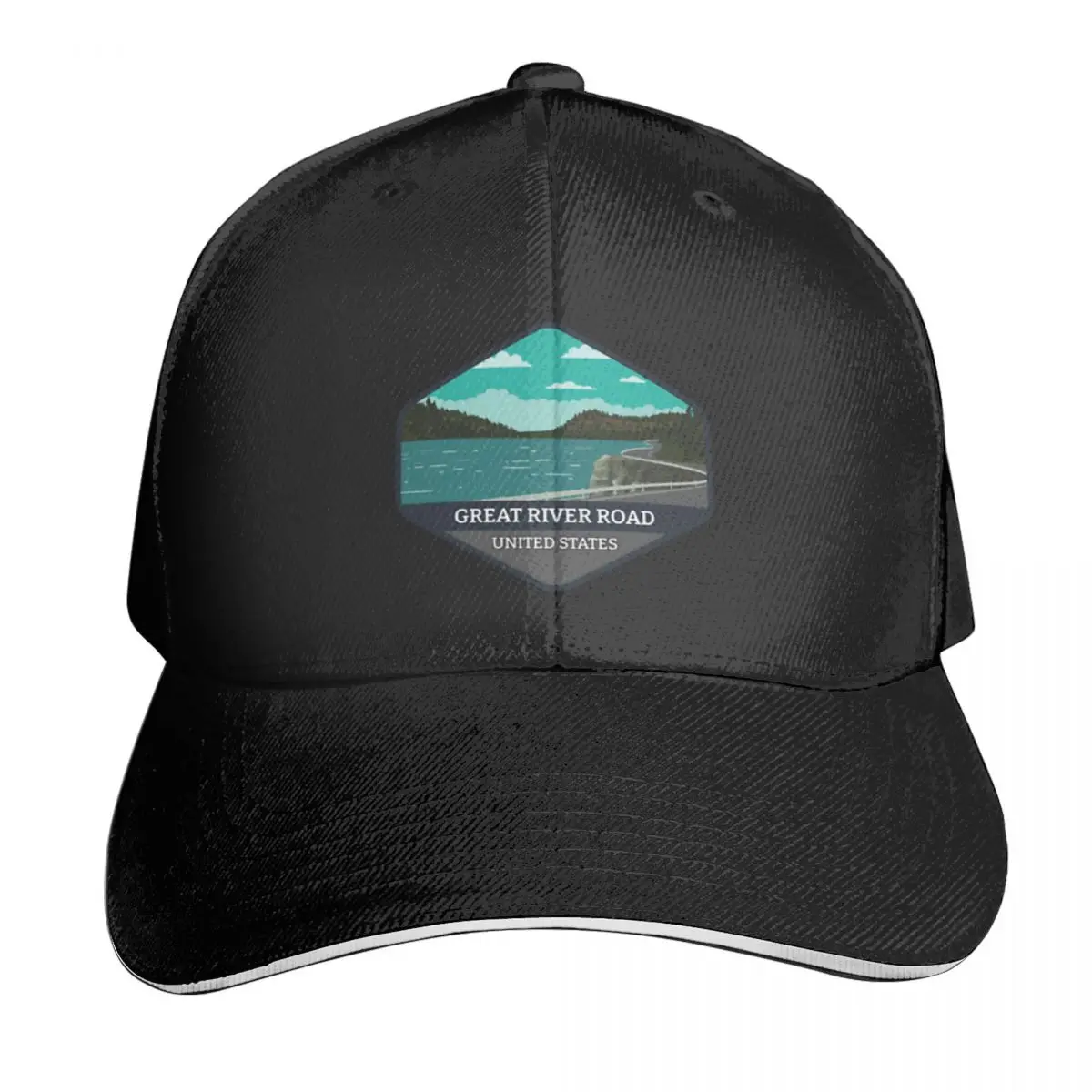 

Great River Road USA Leisure A Baseball Cap Hat