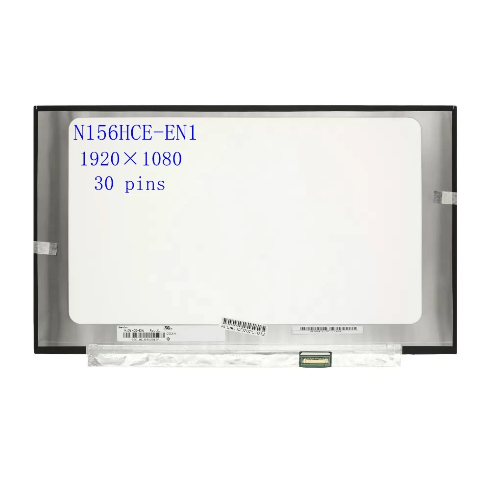 15.6 "N156Hce-En1 Rev C1 N156Hce-En1 Ips 72% Ntsc Lcd Screen Panel Matrix Compatibile Sostituzione 30 Pin Fhd