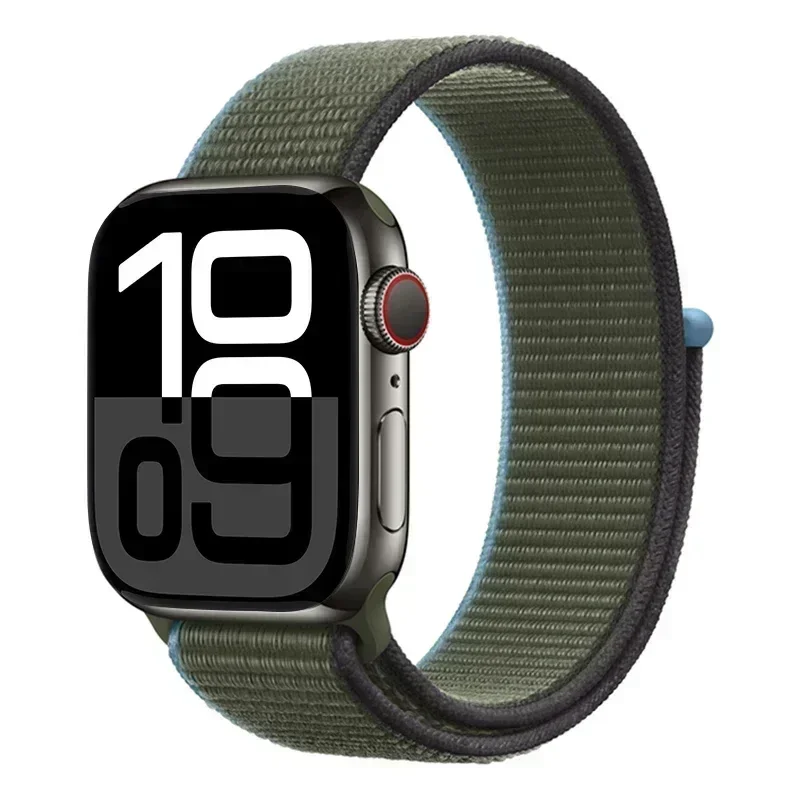 Premium Nylon Loop Strap for Apple Watch - Versatile and Durable Replacement Bracelet