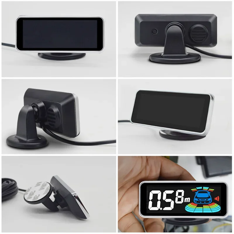 Parking Sensor Kit 4 6 8 Vehile Reversing Front and Rear Car Backup Radar