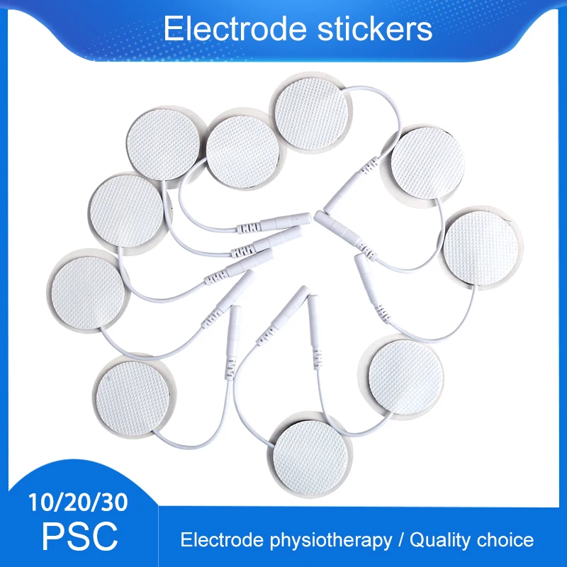 Electrode Pads Self Adhesive for Tens Acupuncture Slimming Body Massager Electronic Physiotherapy EMS Nerve Muscle Stimulator