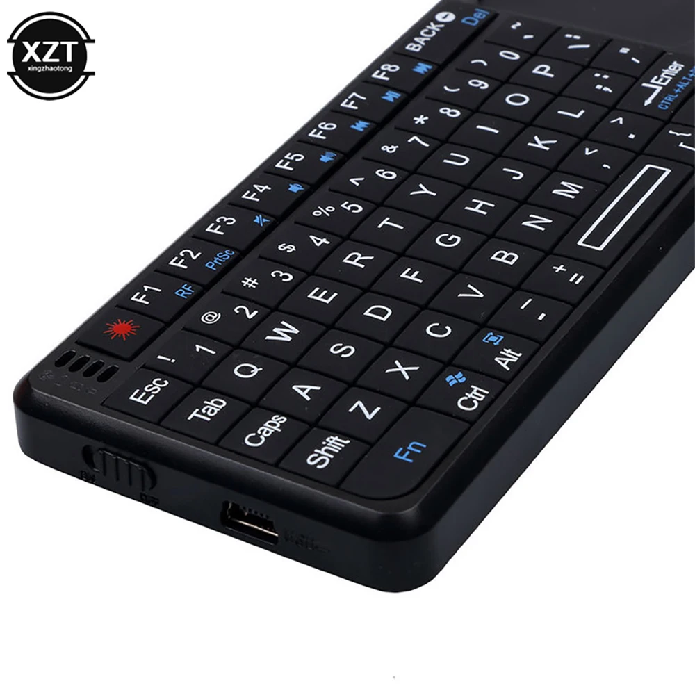 무선 키보드 2.4G RF klawiatura 3 in1 휴대용 터치패드 마우스 PC 노트북 스마트 TV 박스 клавиатура беспроводня