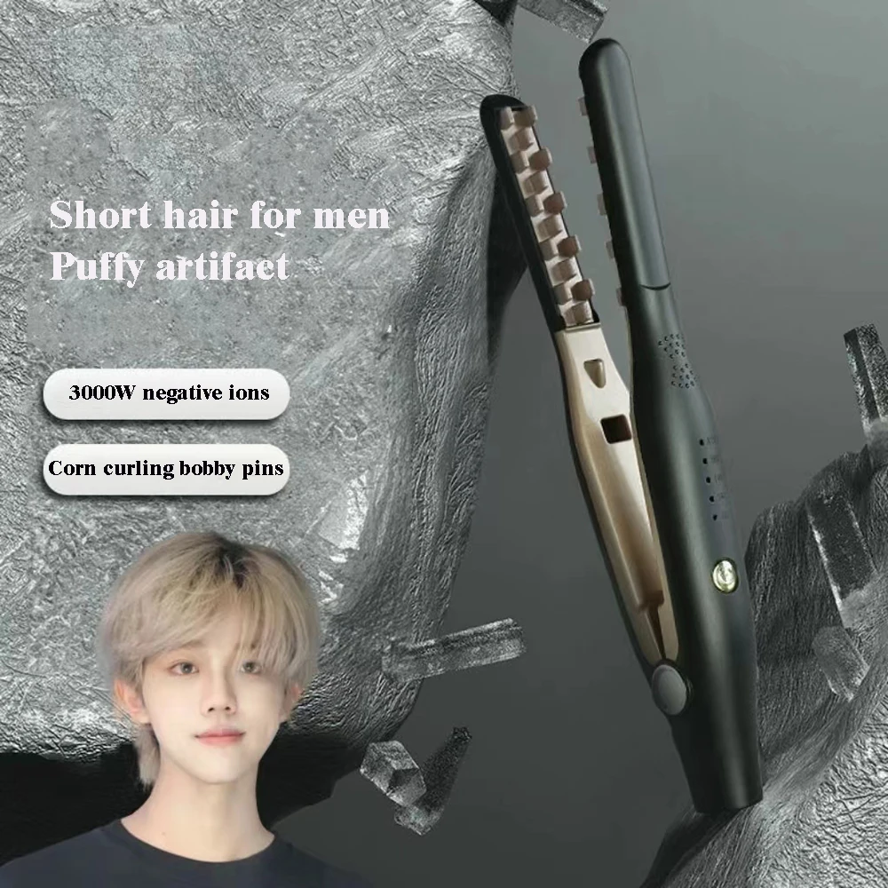 Professional Ceramic Hair Crimper Iron For Voluminous Waves_voghion.com