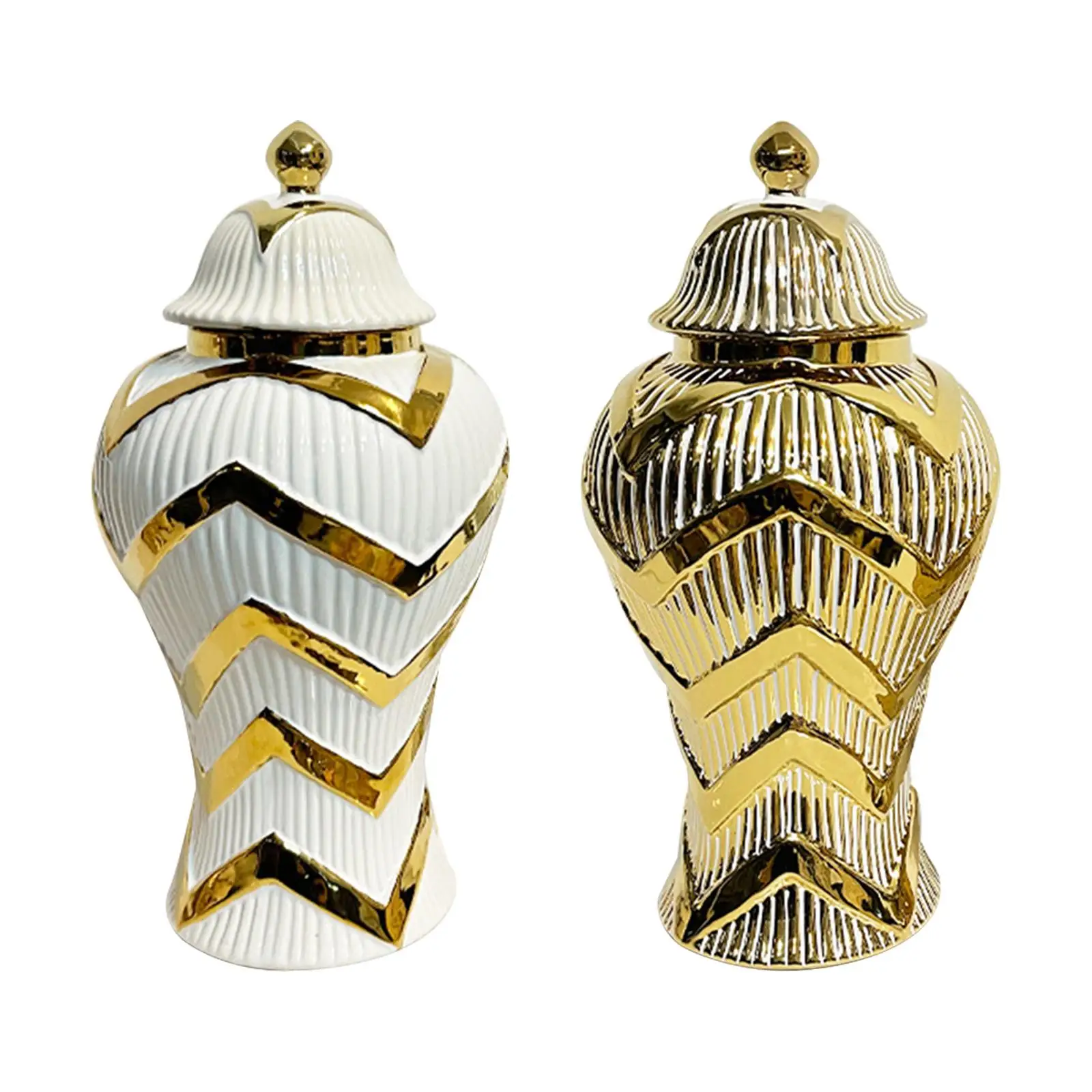 

Керамическая ваза для цветов, банка для хранения, 16,5 дюйма, высокая, многофункциональная для обеденного стола