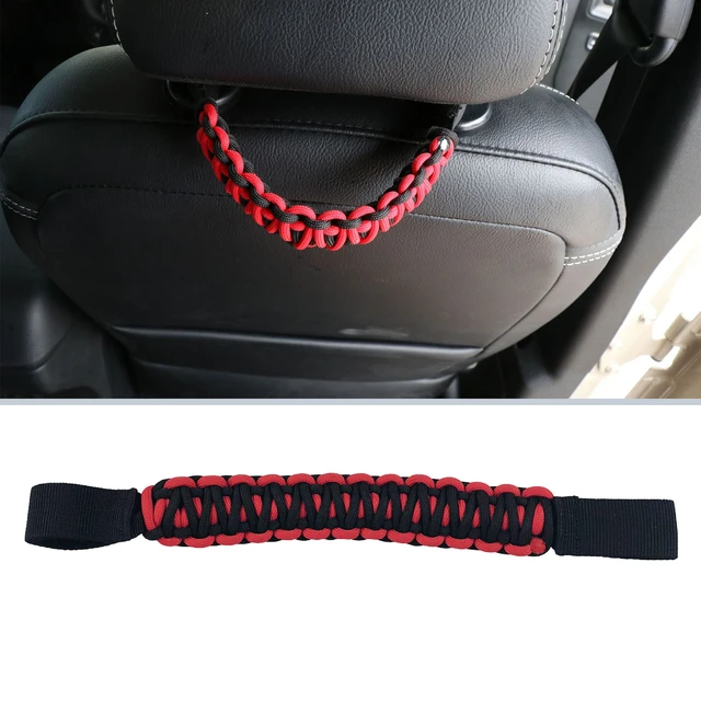 Poignée de siège arrière de voiture professionnelle réglable, appui-tête  réglable, barre de poignée, support d'accoudoir solide, accessoires de  voiture - AliExpress