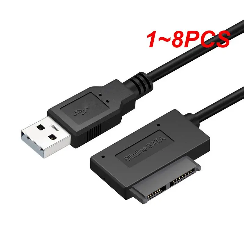 

1 ~ 8 шт. ноутбук USB 2,0 к Мини Sata II 7 + 6 13Pin адаптер конвертер кабель для ноутбука/DVD ROM тонкий приводной шнур для передачи данных