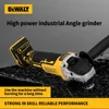 DEWALT DCG405 100/125mm 18V lithium battery brushless flat head angle grinder bare machine tool cutting machine 6