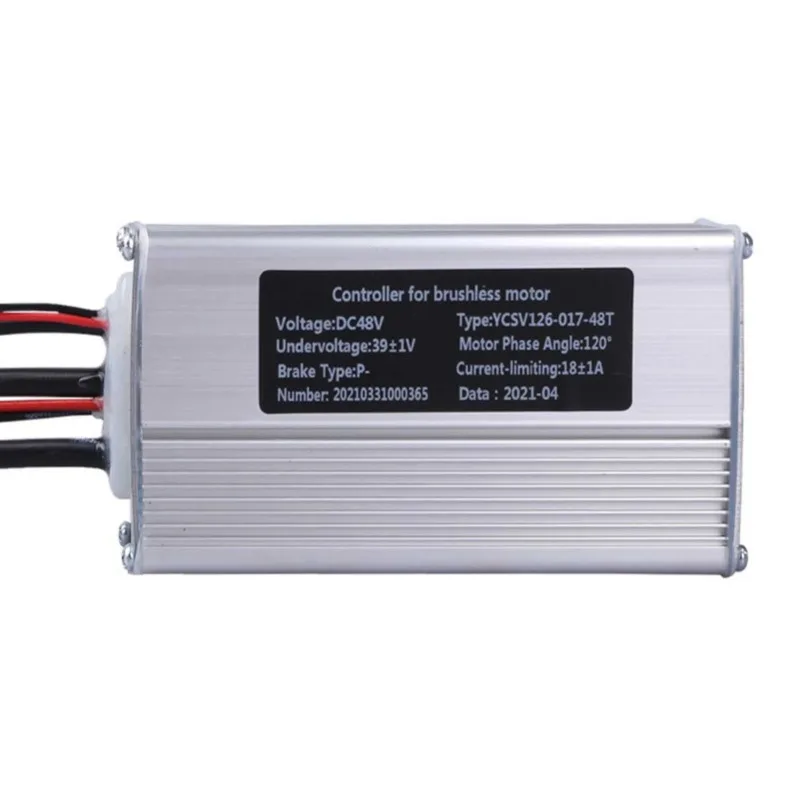 BAFANG 허브 모터 컨트롤러, eBike 전자 자전거용 DIY 교체, 36V, 48V, 350W, 48V, 500W