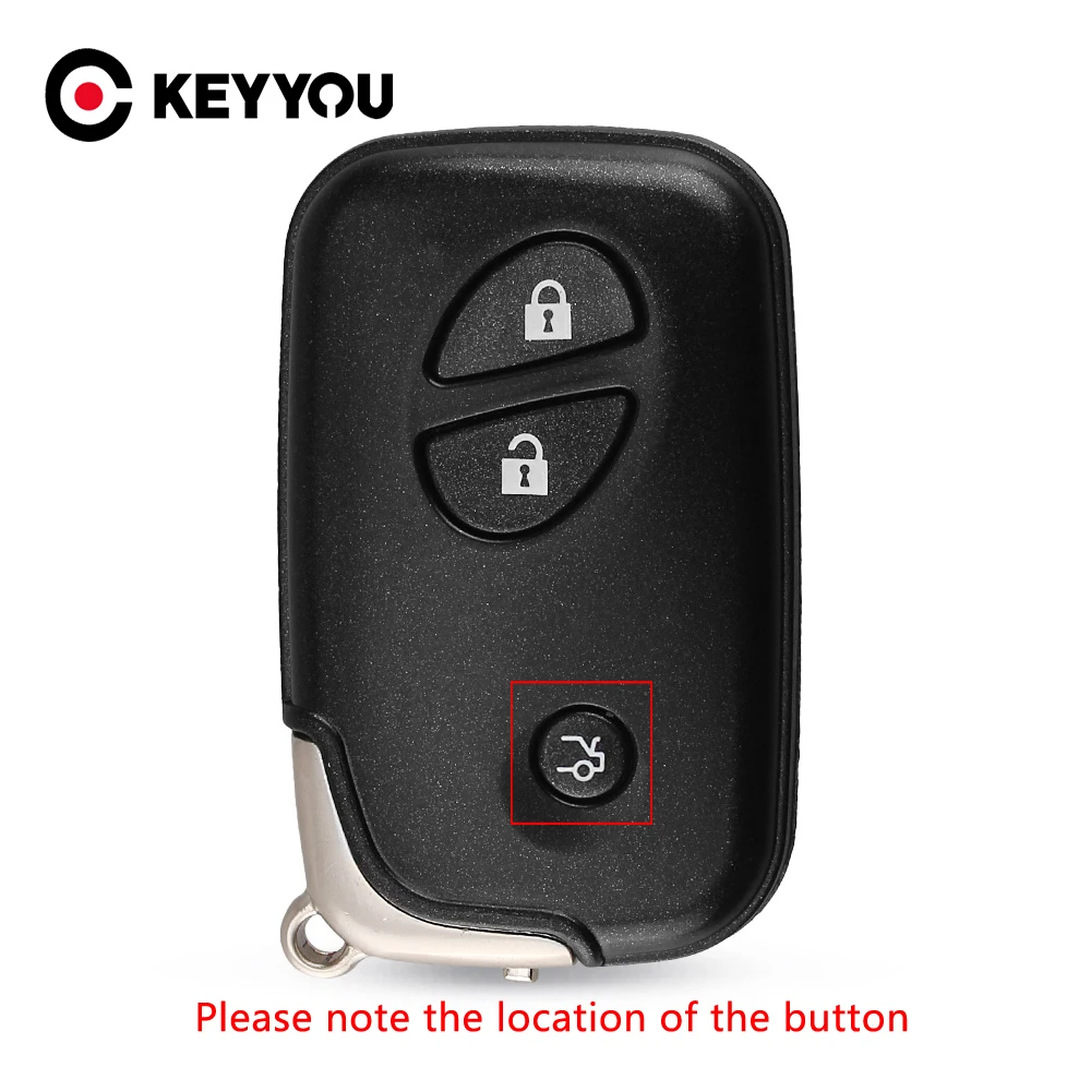 

Запасной чехол KEYYOU для Lexus IS250 ES350 GS350 LS460 GS с 3 кнопками