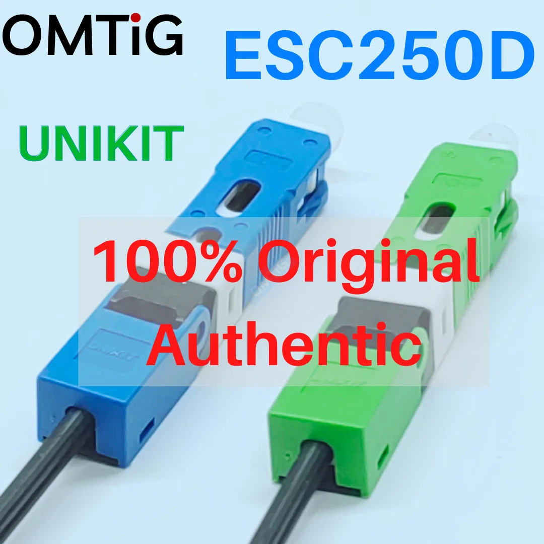 

10/100/200 шт. UNIKIT ESC250D SC/APC SC UPC оптоволоконный Быстрый коннектор FTTH одномодовый оптический Быстрый коннектор оригинал