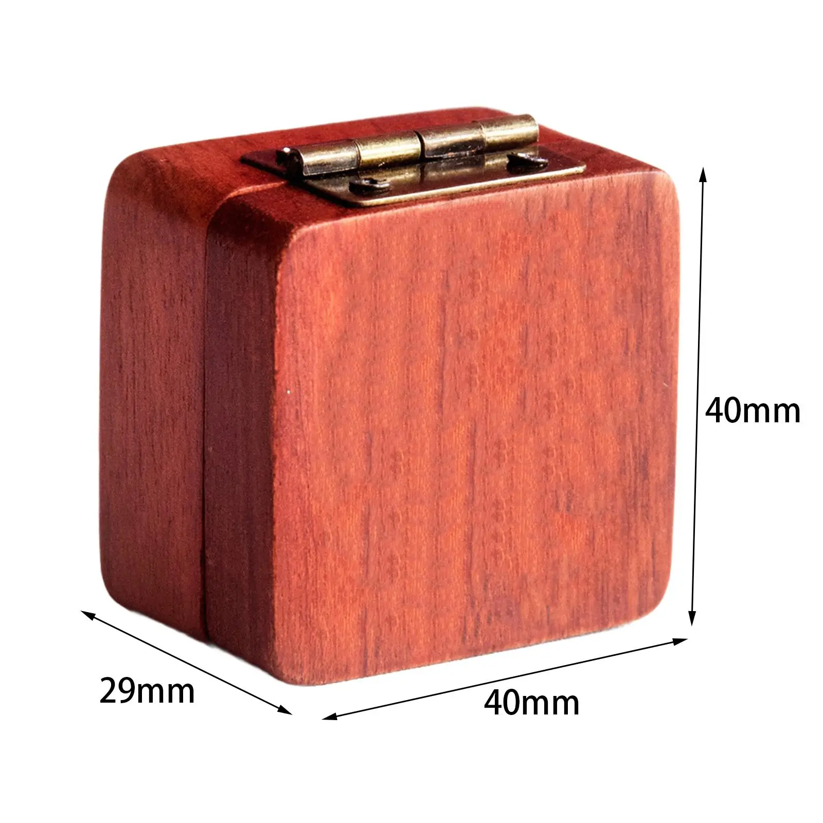 Guitar Pick Storage Box Organizer Sturdy Storage Container Portable Guitar Picks Case,Wood for Music Lovers Guitarist