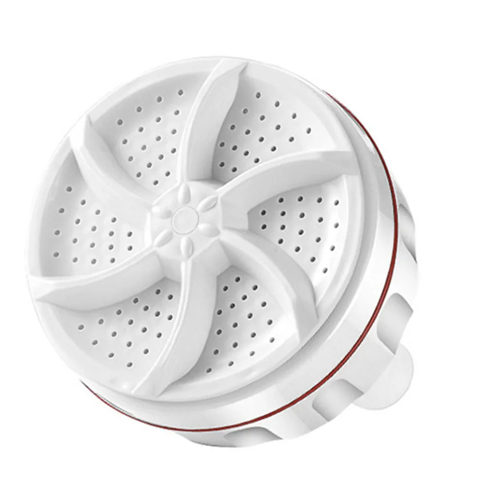 Mini Washing Turbine Laundry Wheel Bubble Ultrasonic Turbo Washing Machines Multifunction Cleaning Low Noise for Business Trip