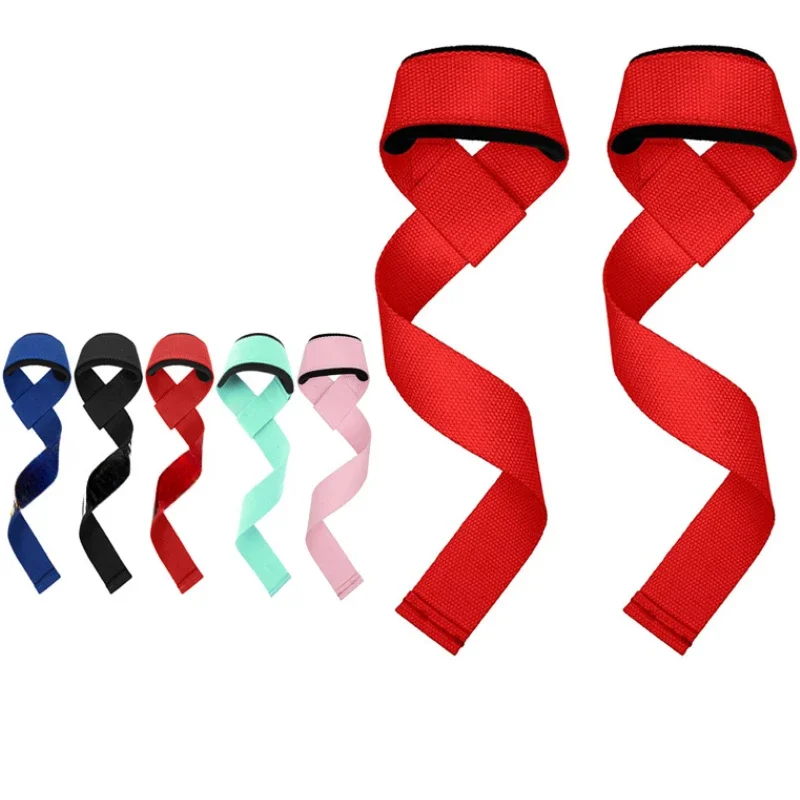 Strength Training Hard Pull Grip Strength Strap Fitness Anti slip Assist Strap Weightlifting Exercise Pressure Bracelet