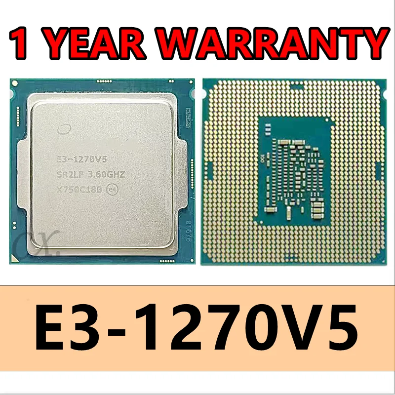 

E3-1270 v5 E3-1270V5 E3 1270v5 E3 1270 v5 SR2LF 3.6 GHz Quad-Core Eight-Thread 80W CPU Processor LGA 1151
