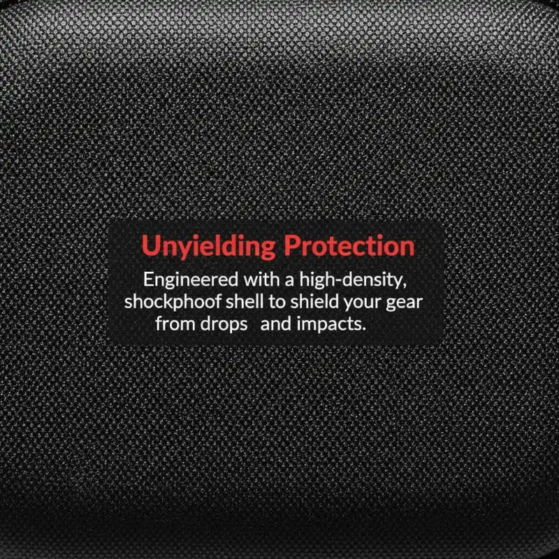 Étui EVA pour caméra d'action, protection robuste, 15.5x9x7.5cm