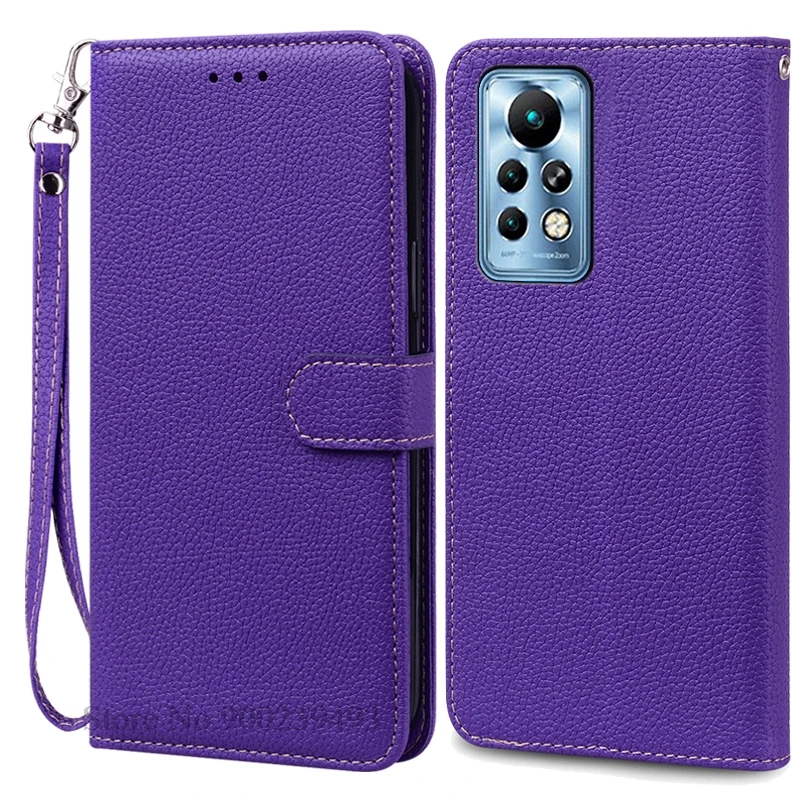 Leather Wallet Flip Case - Elegant Protective Cover