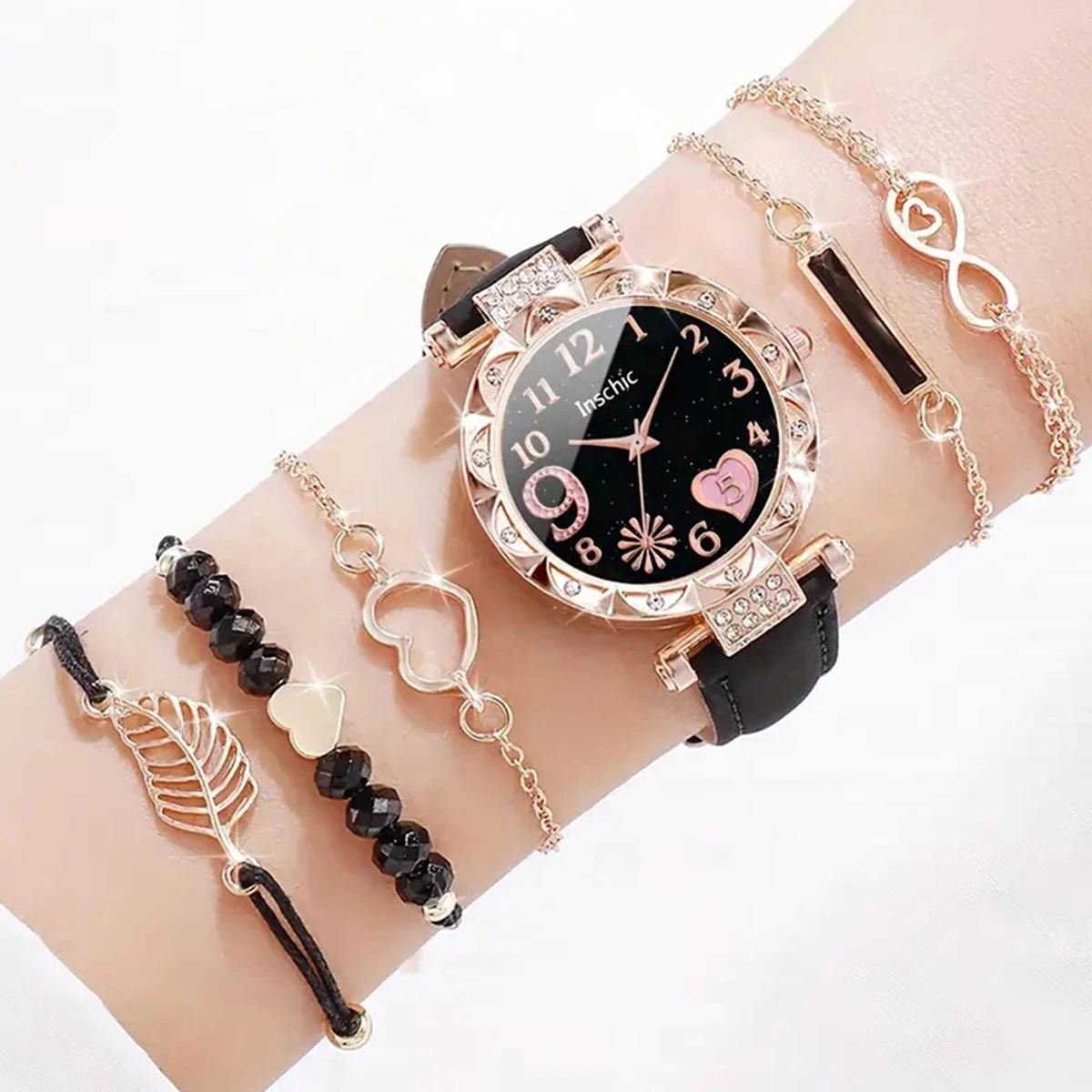 Women Watches 5PCS Set For Women