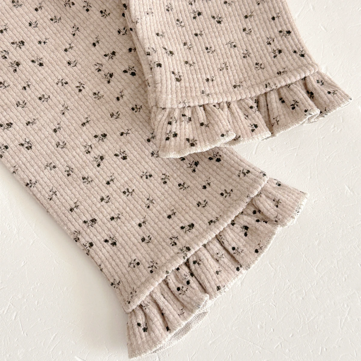Neue Winter Kleinkind Mädchen Hosen Kinder Kinder Warme Hosen Spitze Saum Kleine Blumen Druck Außerhalb Vielseitig – Detail 9