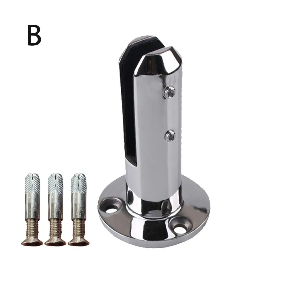 Description Picture 6 of itemStainless Steel Glass Clamp Swimming Pool Fence Clip Handrail Stair Fixed Clamp Fittings Heavy Stand Glass Floor Duty V3P2