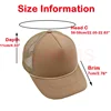 KUNEMS Custom LOGO Baseball Cap for Unisex DIY Blank Rope Trucker Hat Summer Beach Net Hat 3D Printed Embroidered Baseball Cap 3
