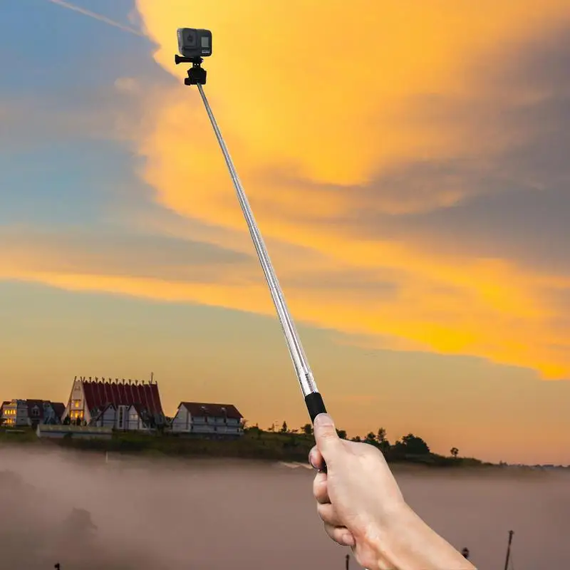 Light selfie stick tripod mini extendable monopod with wireless remote 360 degree rotation phone stand holder for phones