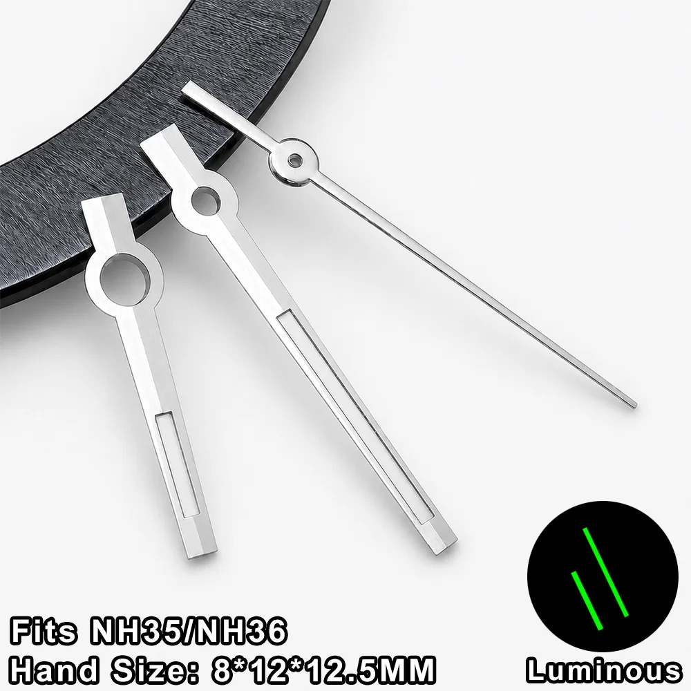 High-Quality Green Luminous Dial for Watch Accessories - 28.5mm