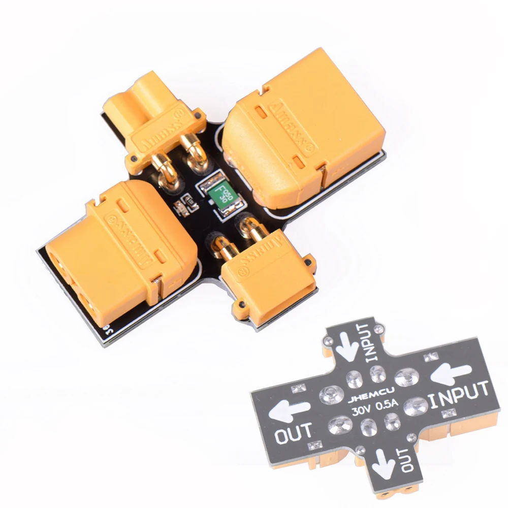 Jhemcu Amass Stopper Stopper 1-6S 30V Xt30 Xt60 Fusibile Test Di Installazione Spina Di Sicurezza Protezione Da Cortocircuito Per Rc Fpv Drone Model