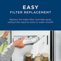 Filtre à eau XWFE avec puce RFID non incluse, accessoires de remplacement pour GE, indispensable du réfrigérateur 6