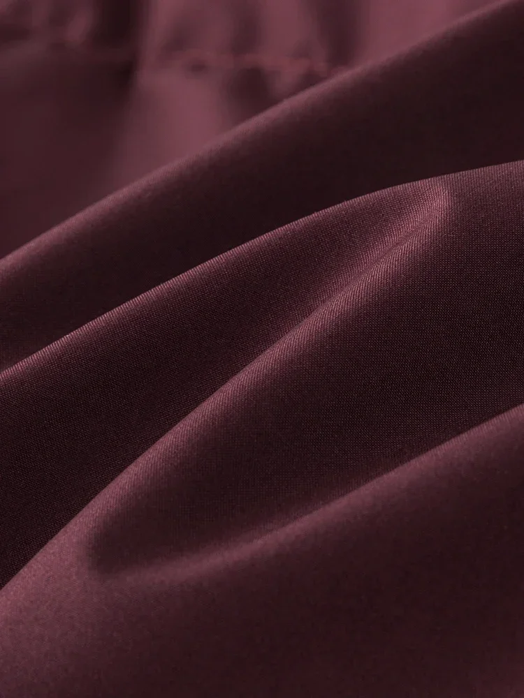 FSLE 117G Filling Capacity Korean Style Women Casual Style Short Down Jackets Stand Collar Solid Commuter Winter Coats Down Coat