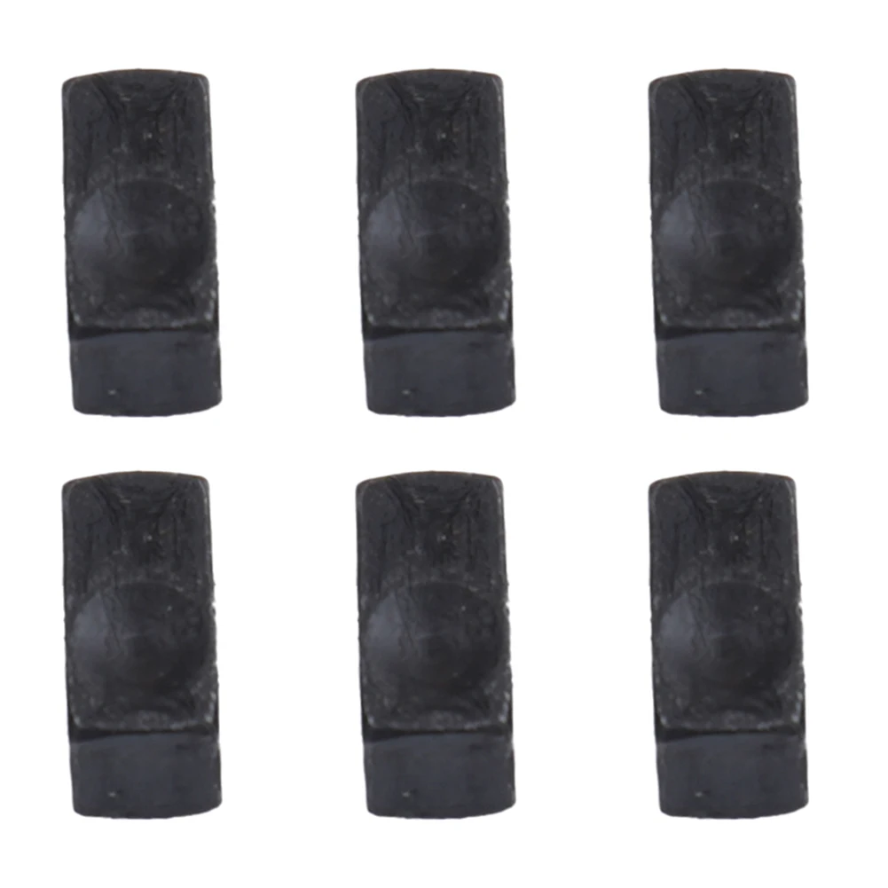 Gear Insert Block Bridge Saddle 8.15mm* 4mm* 5mm Accessories Parts 6* 6Pcs Black Electric Guitar For Floyd Rose